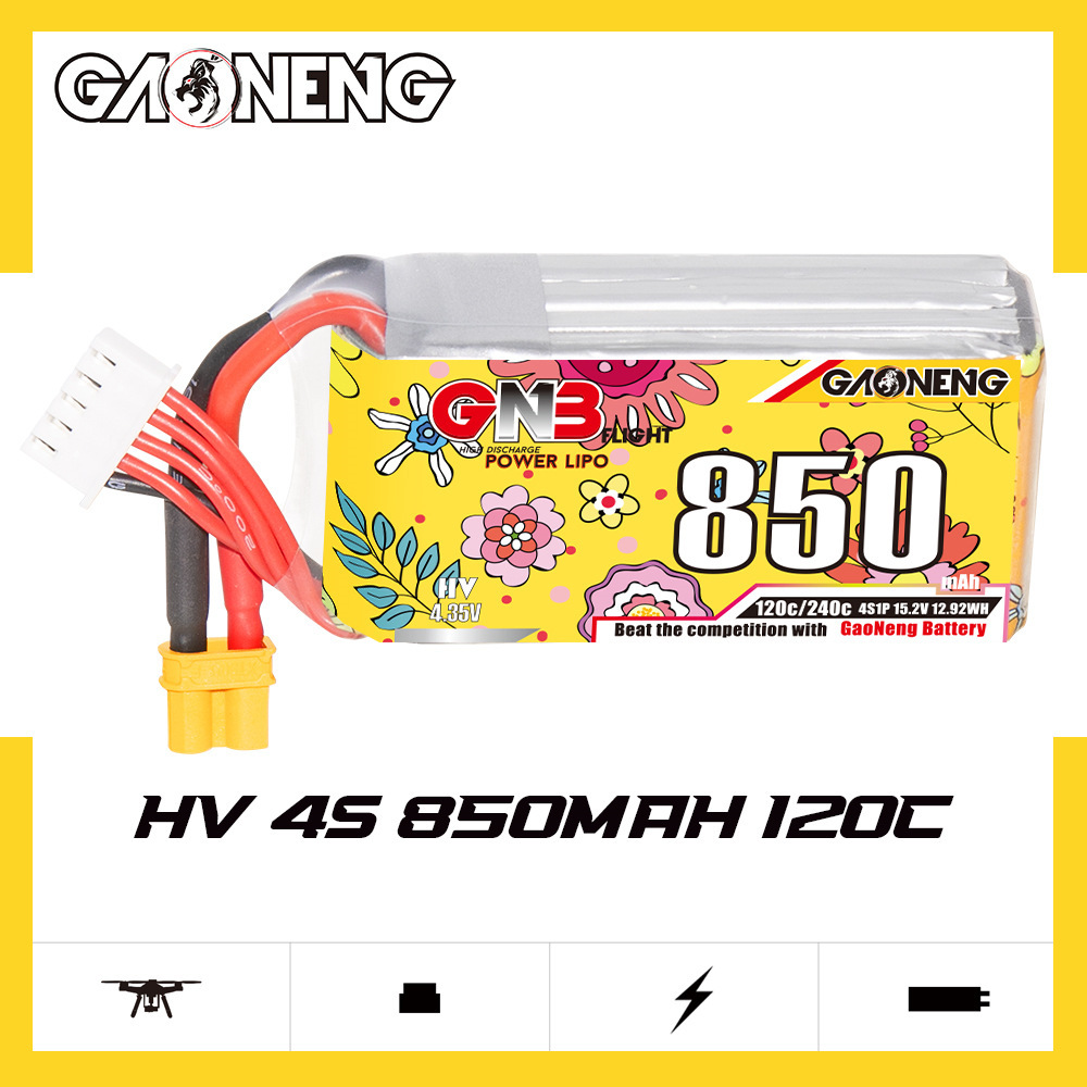 Pin Lipo GNB 4S 15.2V 850mAh đ - đánh giá và giá Fpv Drone Charger