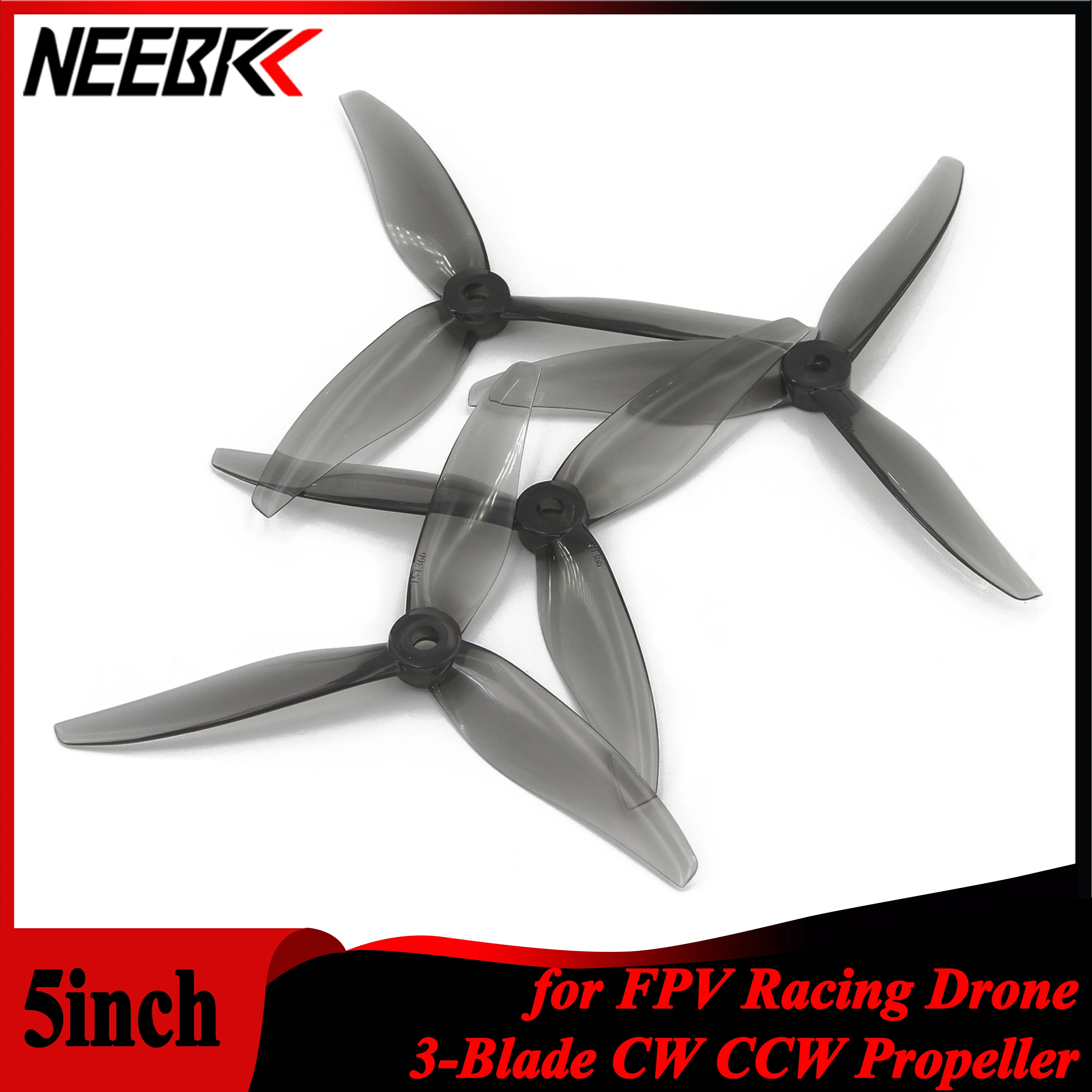 NEEBRC 12 Pairs 5 inch Props 3 - đánh giá và giá Fpv Drone Propeller